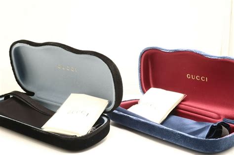 gucci case for sunglasses|Gucci sunglasses case velvet.